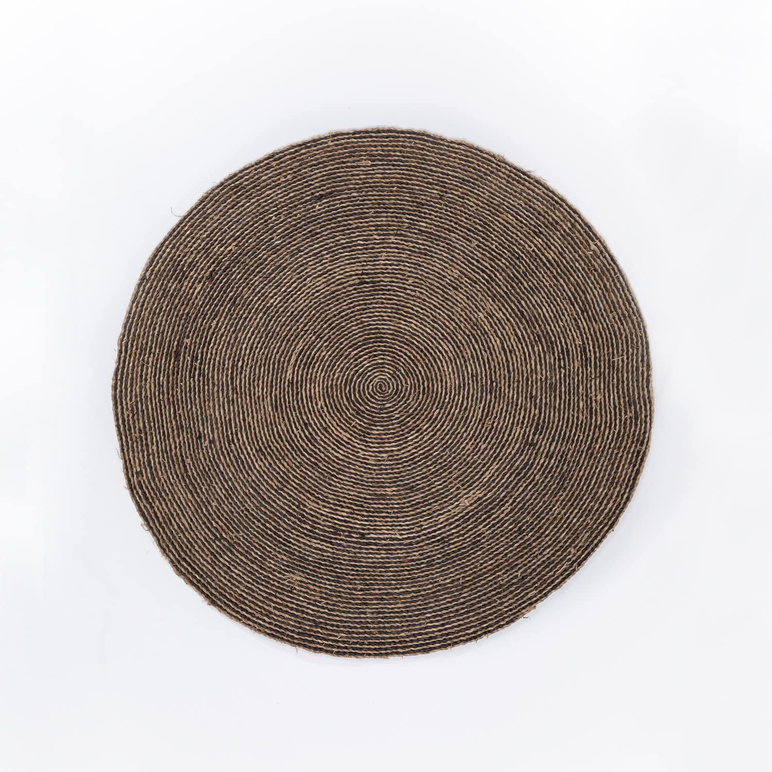 Sklum Font tappeto rotondo iuta Ø150 cm naturale