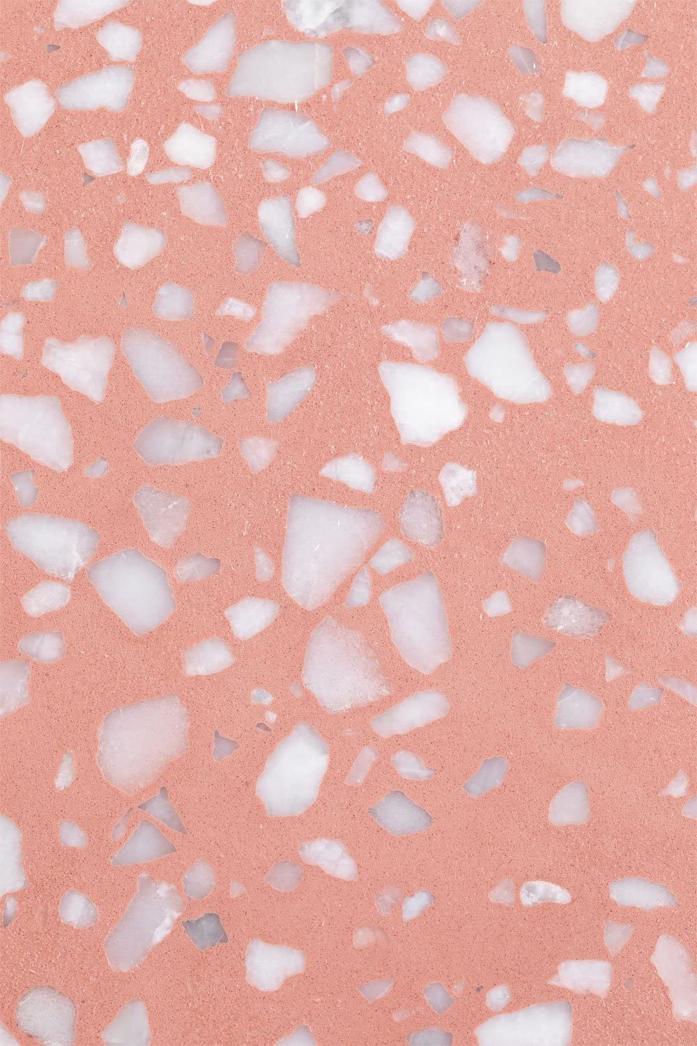 Sklum Malibu tavolo bar alto 60x60 cm terrazzo rosa dahlia