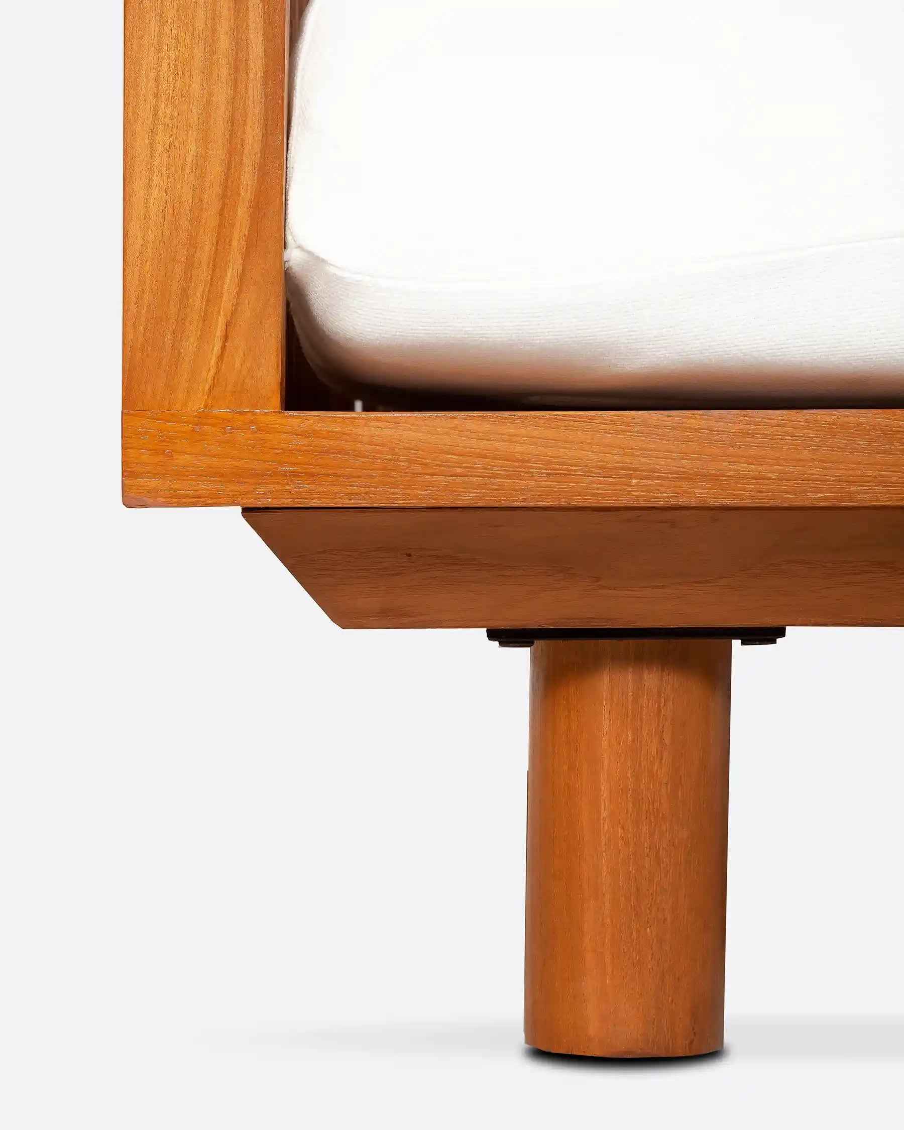 Bambua Toprak divano esterno teak 1 posto