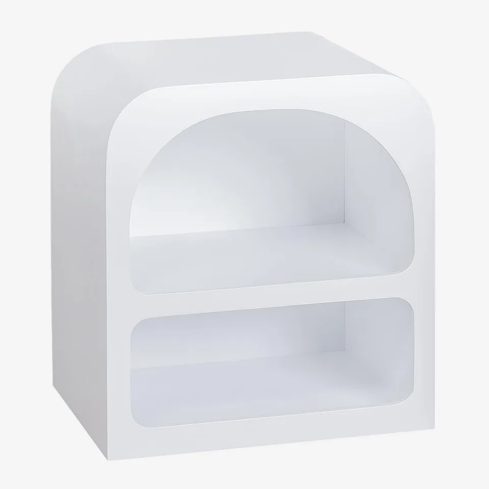 Sklum Edna Comodino MDF Bianco 45 cm