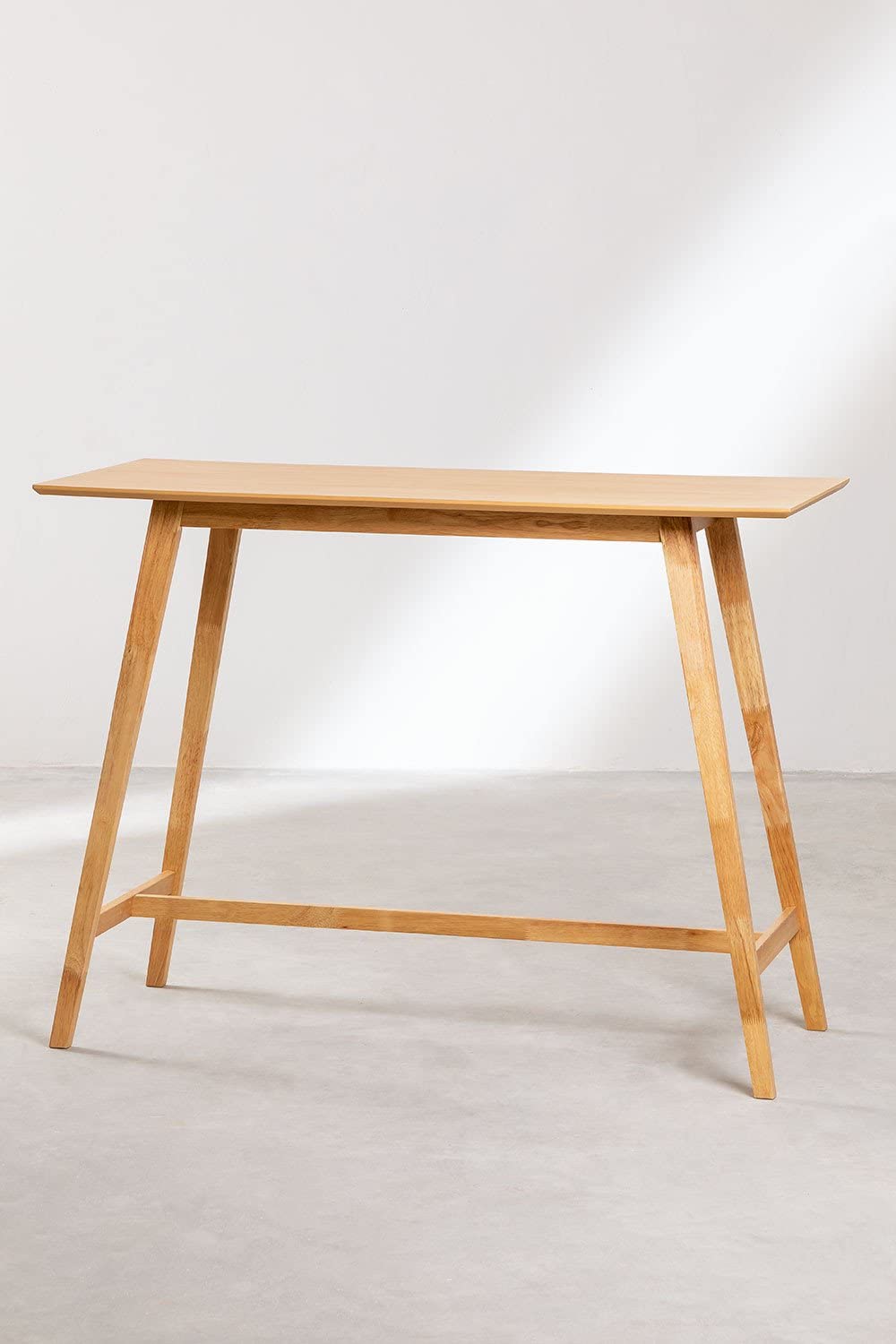 Sklum Kerhen tavolo alto legno 140x60 cm h 105 cm
