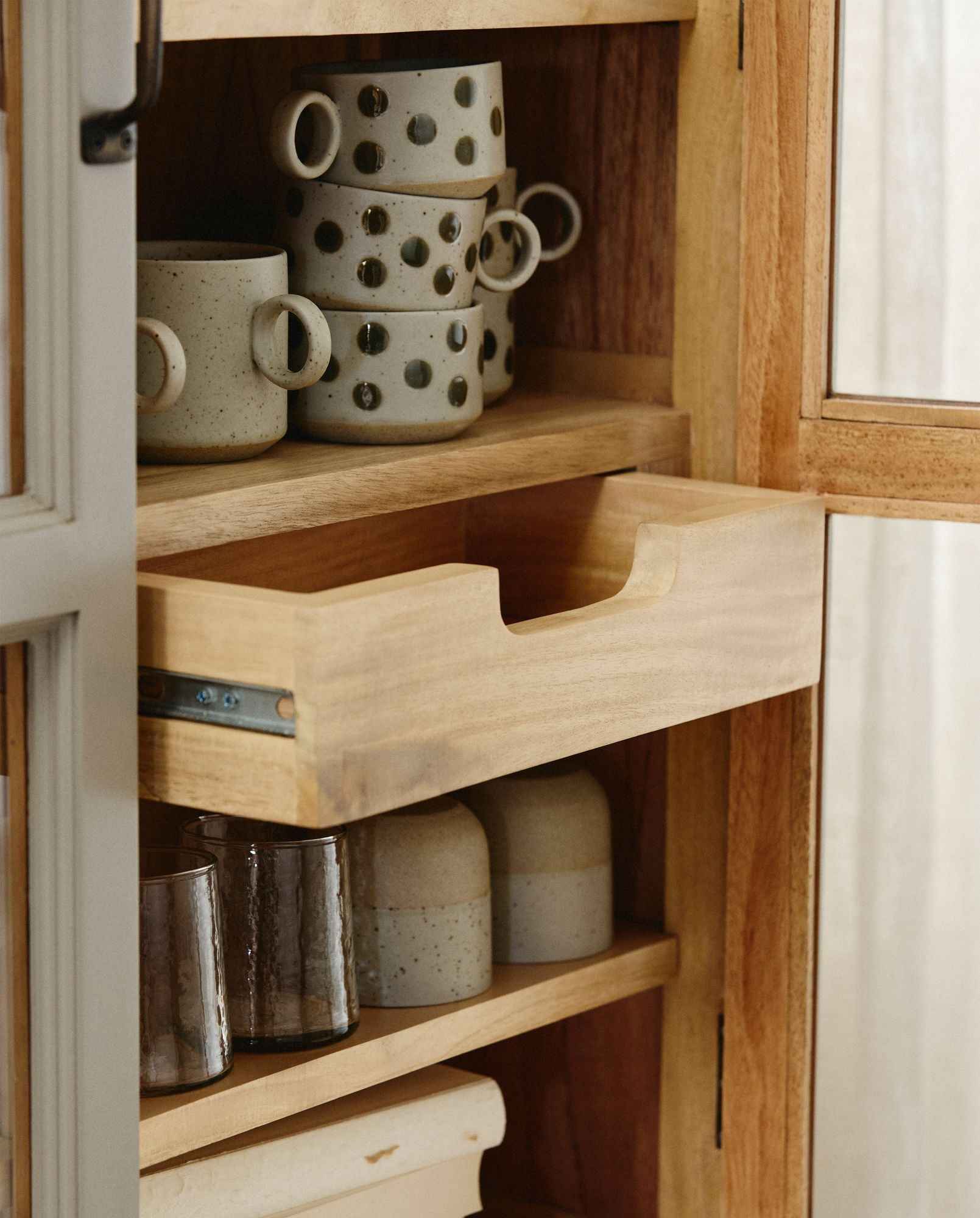 Nordal Viva pensile 2 ante in legno grigio