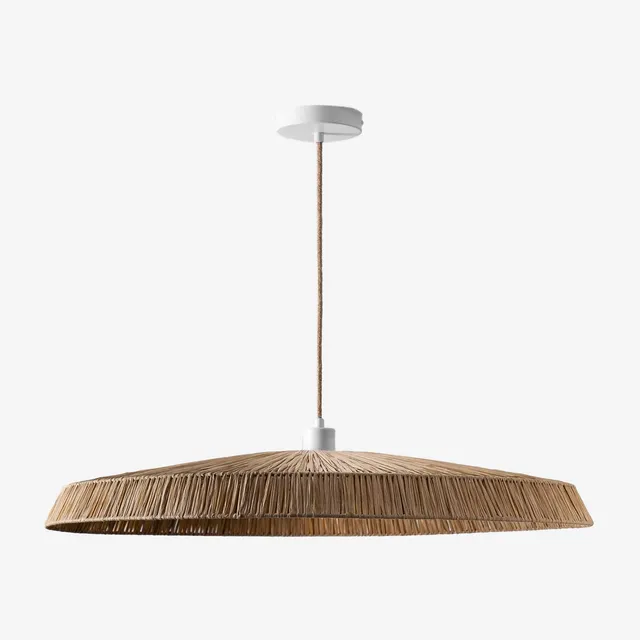 Sklum Velcko lampada soffitto rafia Ø74 cm