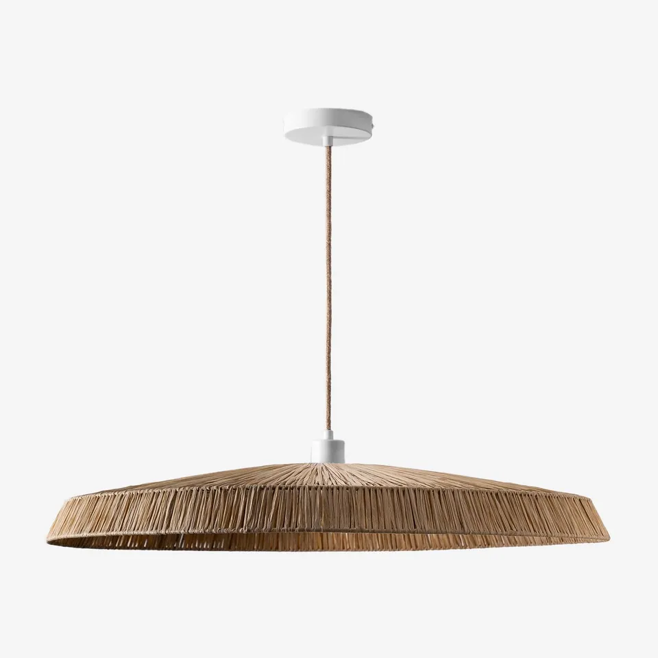 Sklum Velcko lampada soffitto rafia Ø74 cm