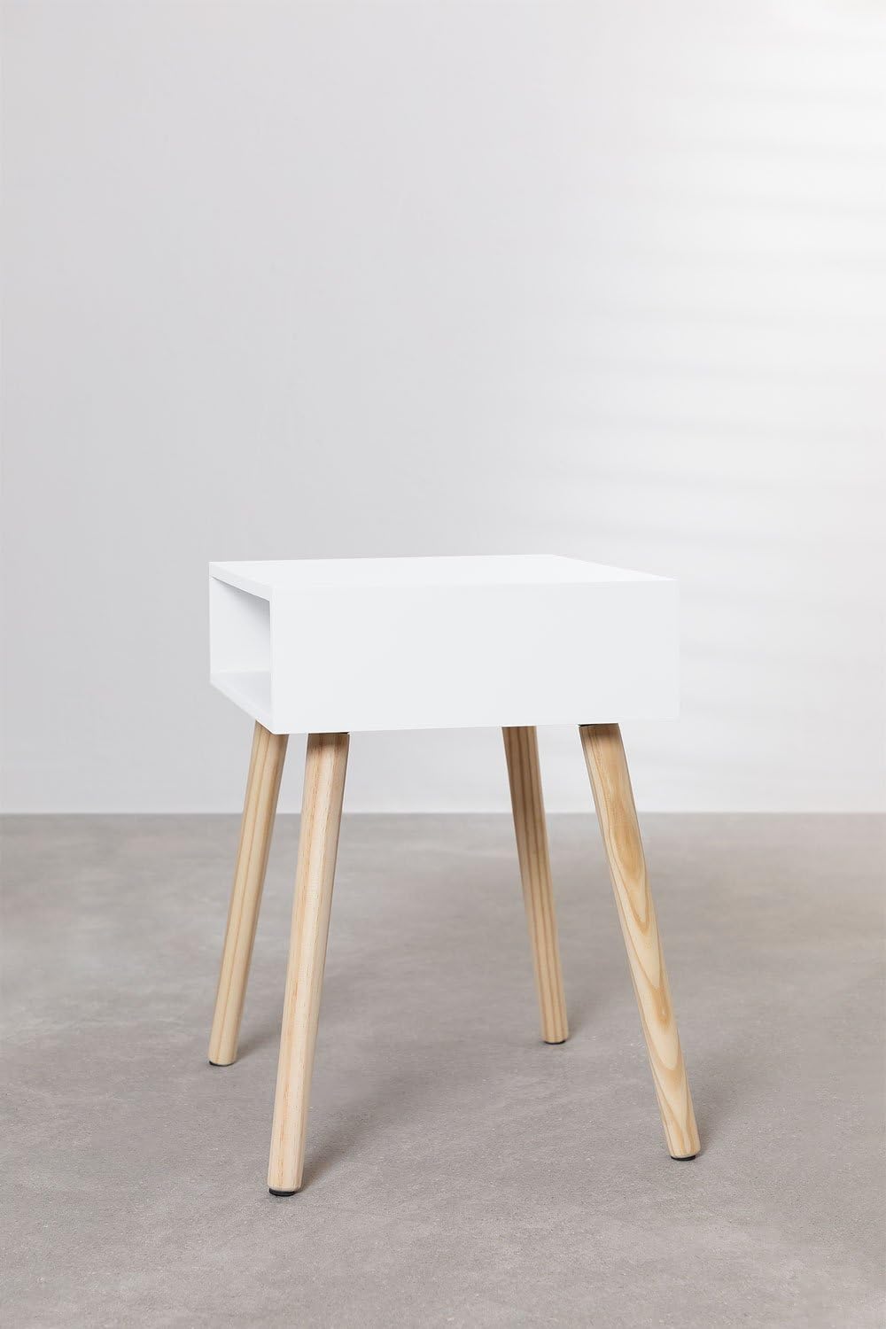 Sklum Zente comodino rettangolare 40x35 cm in MDF