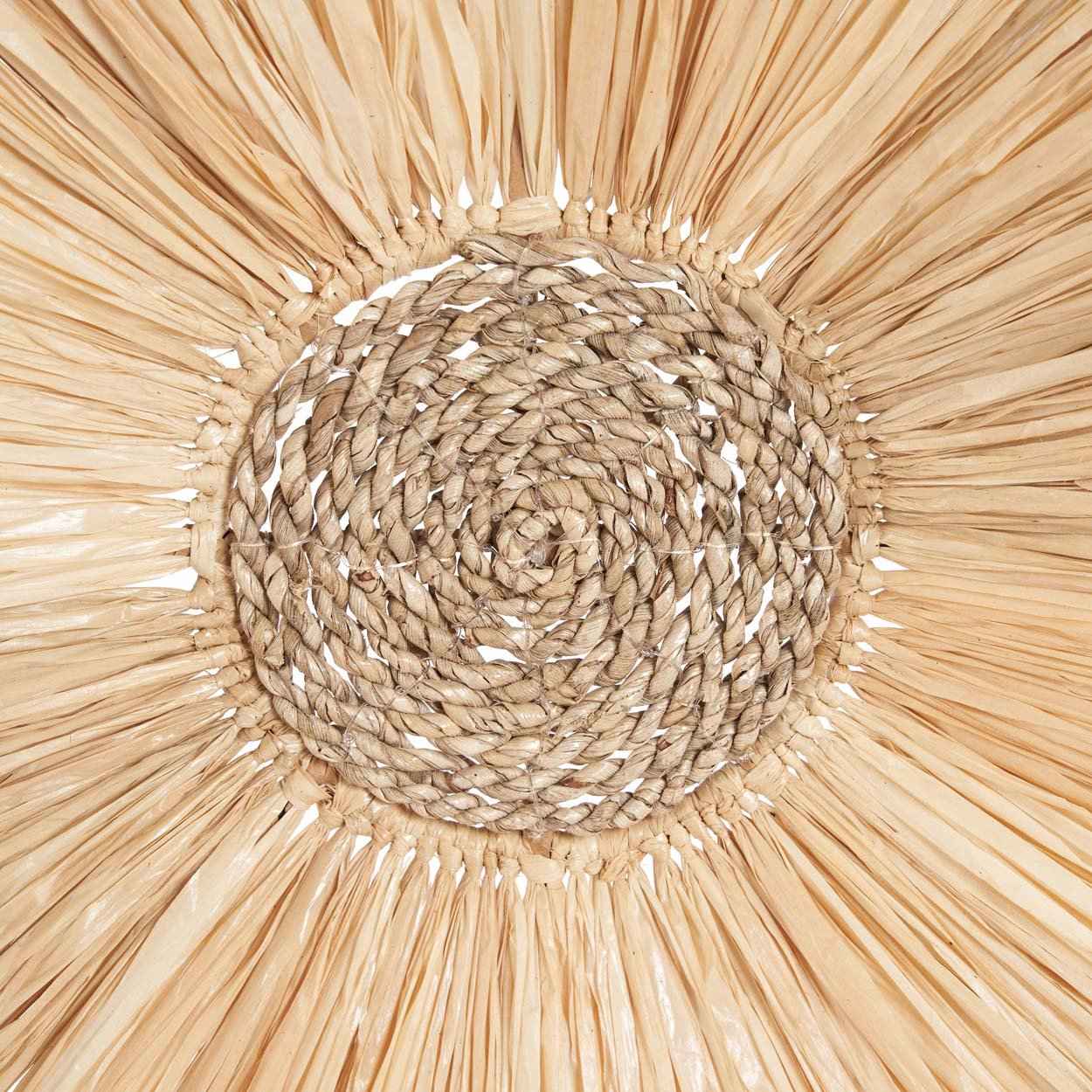 Bambua Wanita decorazione parete sisal naturale