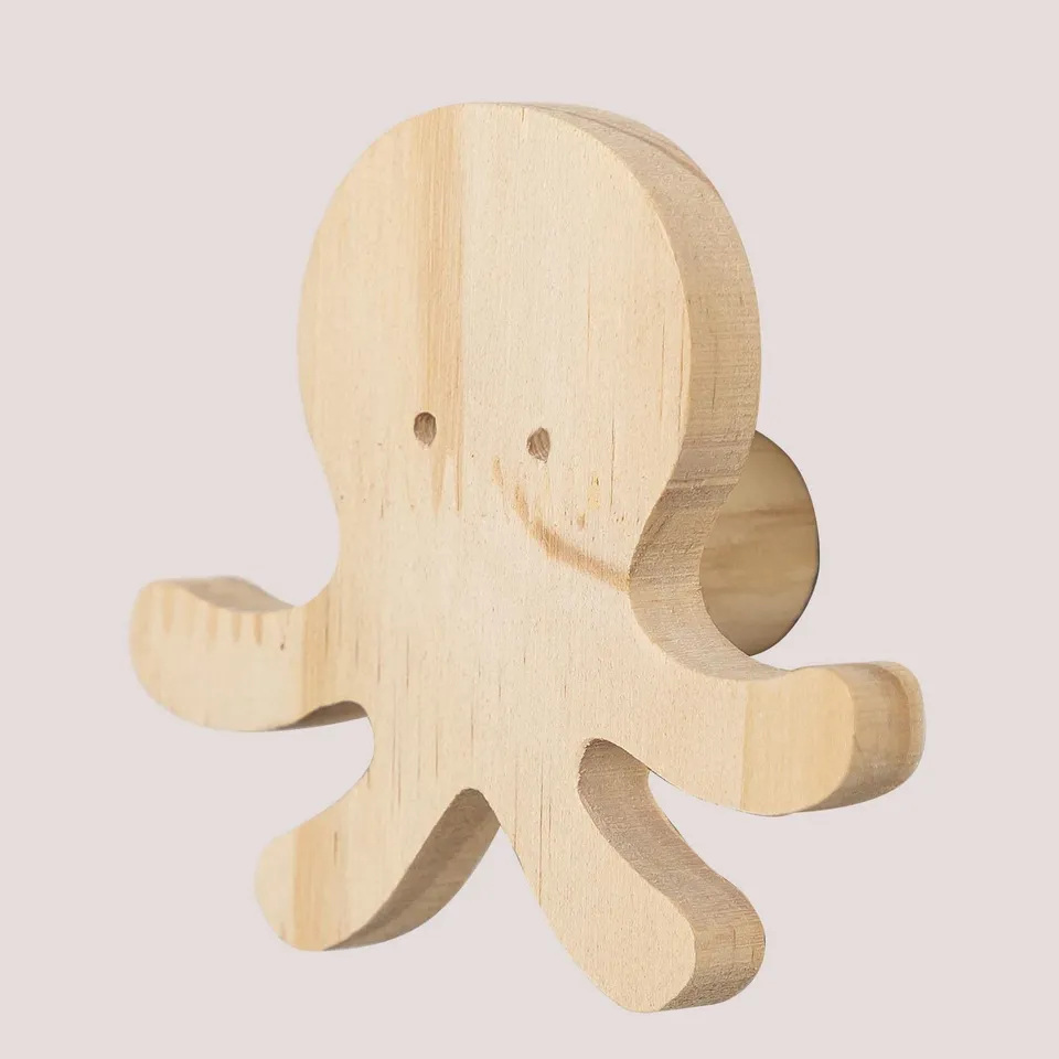 Sklum Pol Kids appendiabiti da parete in legno di pino