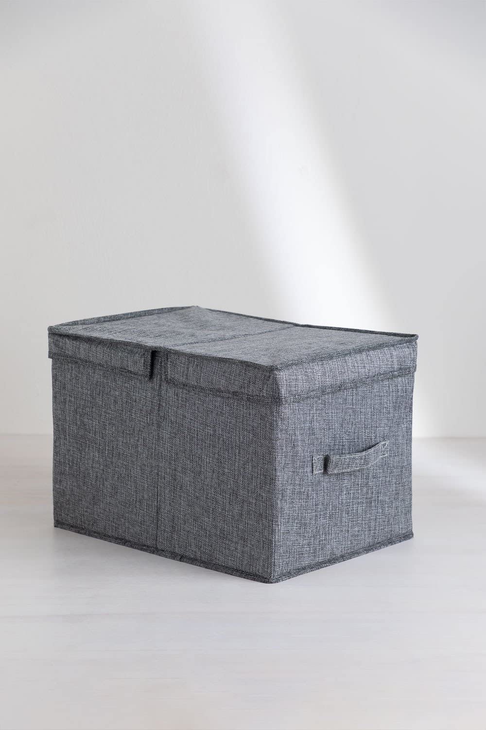 Sklum Tarinna scatola organizer tessuto con coperchio e maniglia