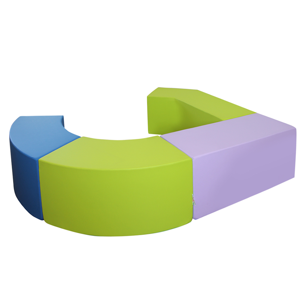 OMSI Elementi d'arredo pouf morbido multiuso