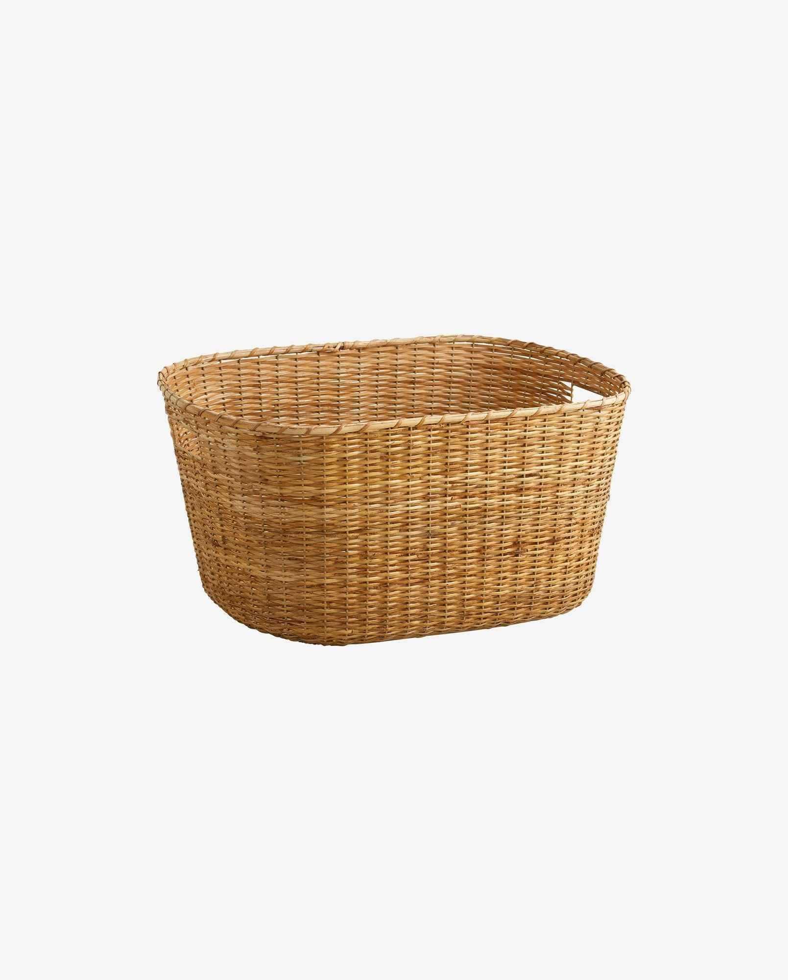 Bambua Koloa cesto vimini naturale maniglie