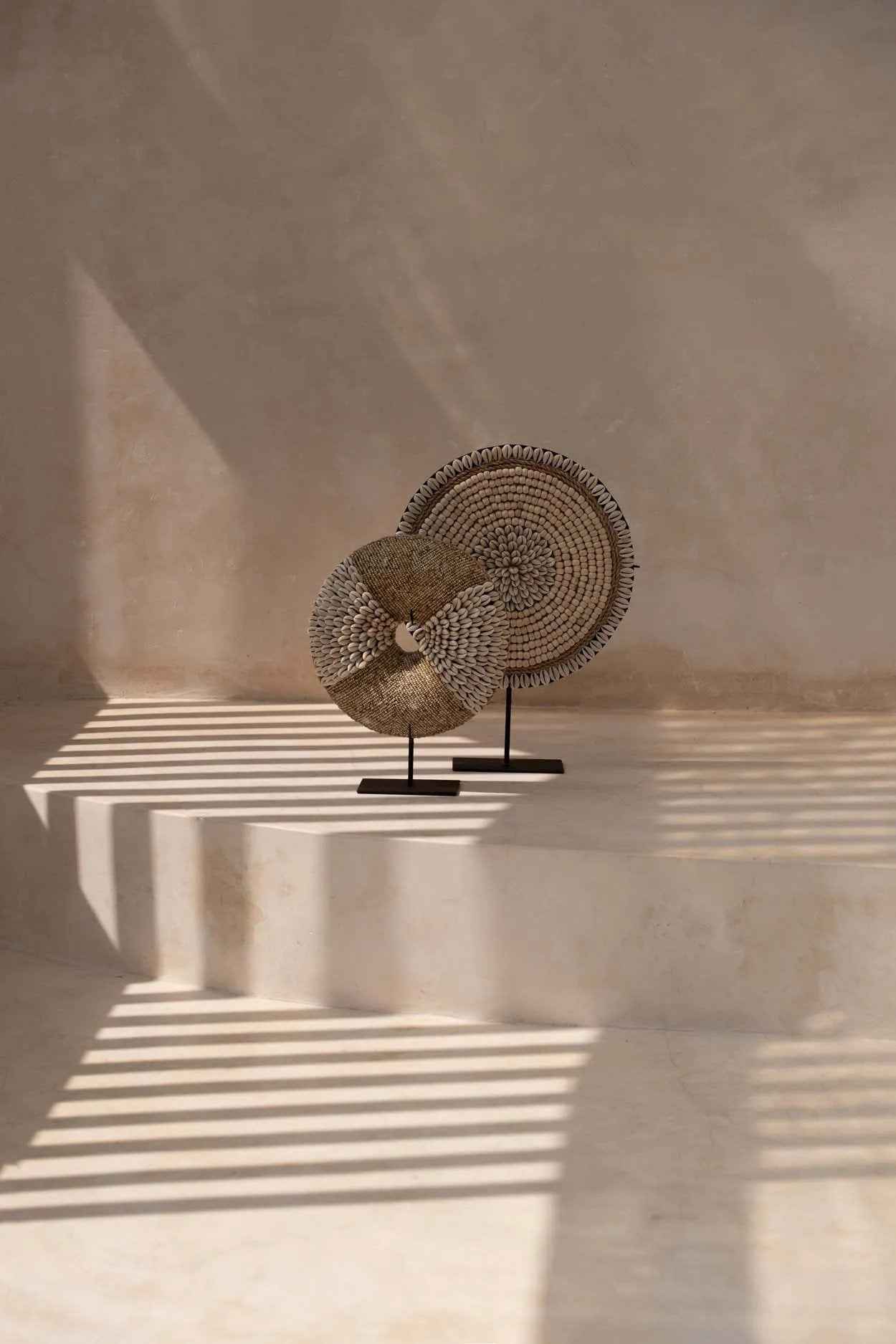 Bambua Doh Nuts decorazione conchiglie bianco naturale