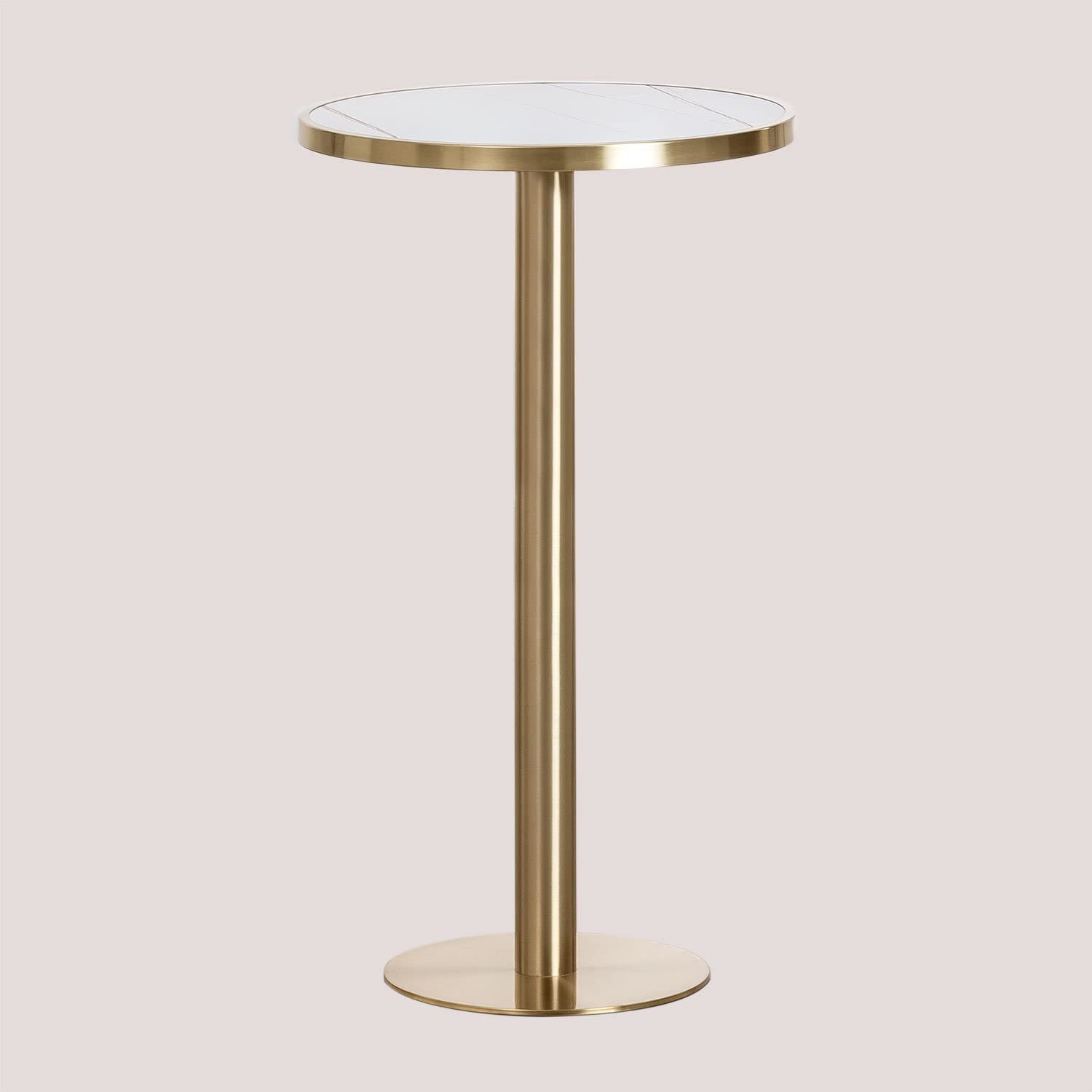 Sklum Manhattan Tavolo Bar Alto Gres Ø60 cm