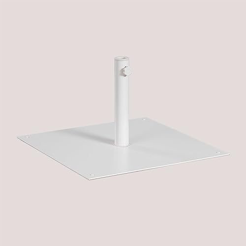 Sklum Peuet base ombrellone quadrata acciaio 62 cm