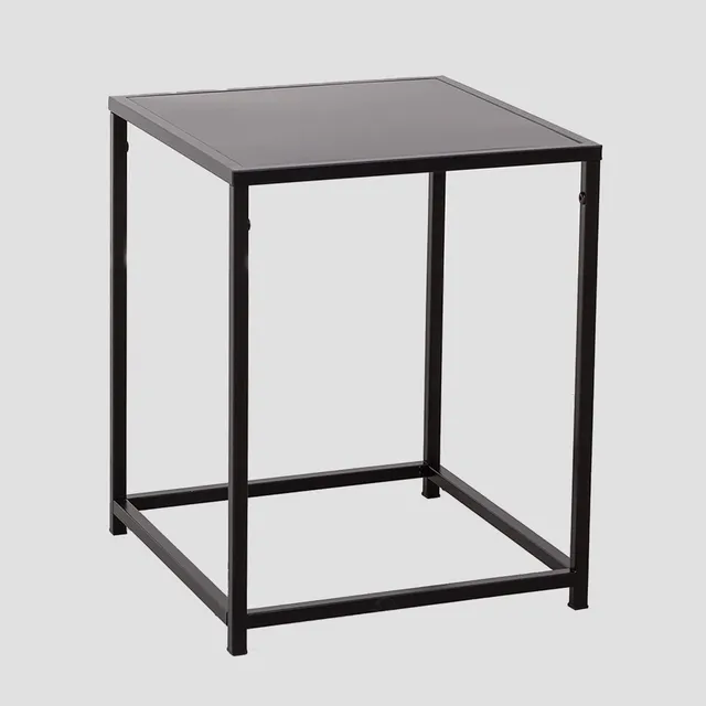 Sklum Thura tavolino acciaio nero 37 cm