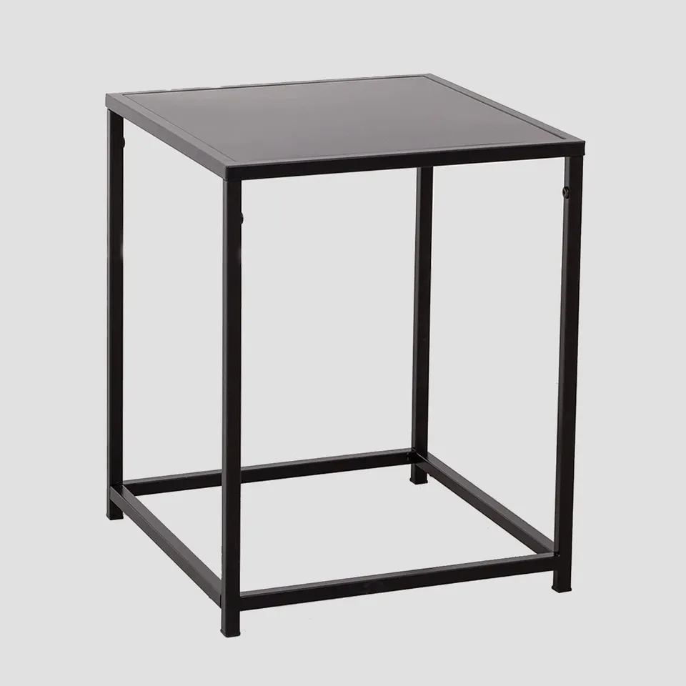 Sklum Thura tavolino acciaio nero 37 cm