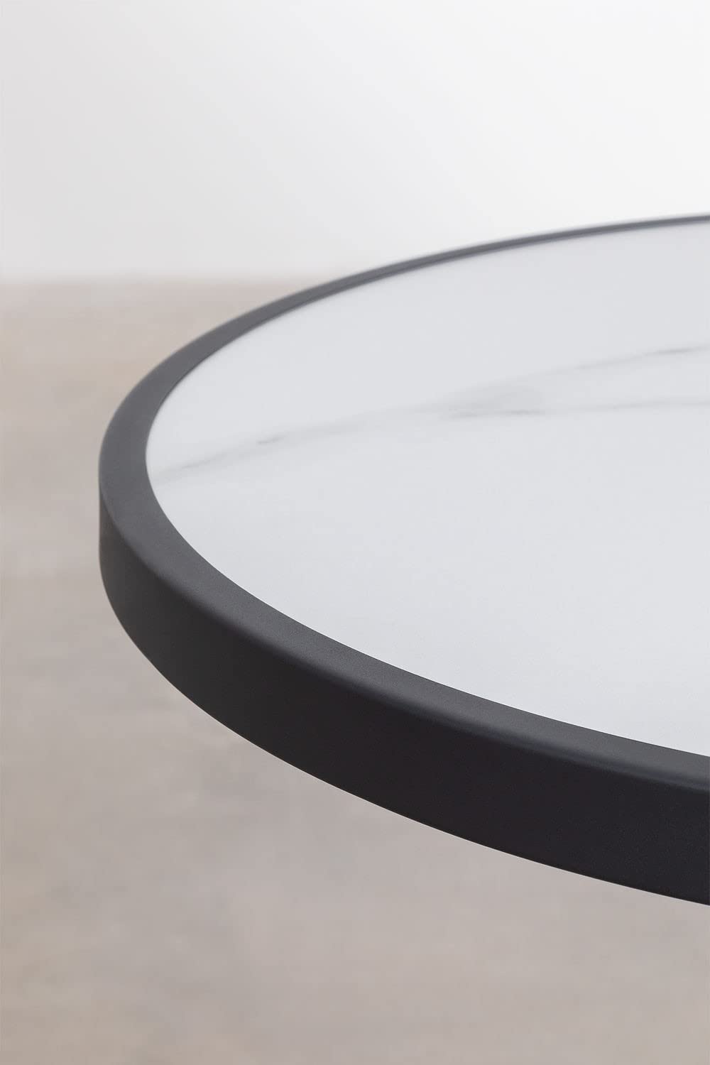 Sklum Caramel tavolo bar alto gres Ø60 cm
