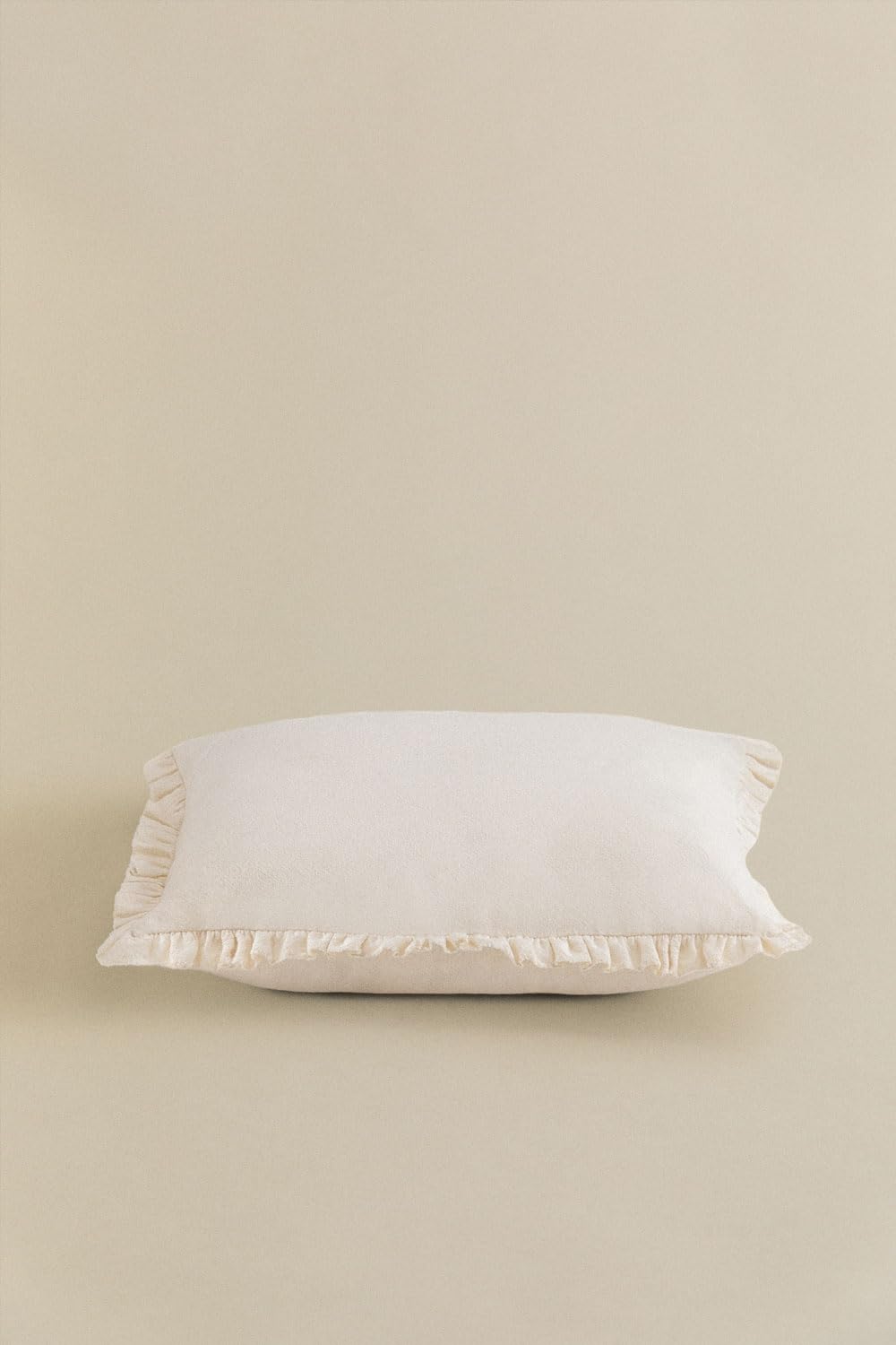 Sklum Arassu cuscino quadrato 40x40 cm cotone con balze