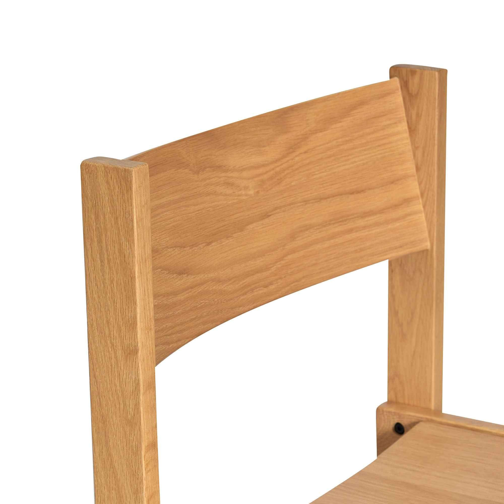 Bambua Forma Natural Sedia da Pranzo in Rovere