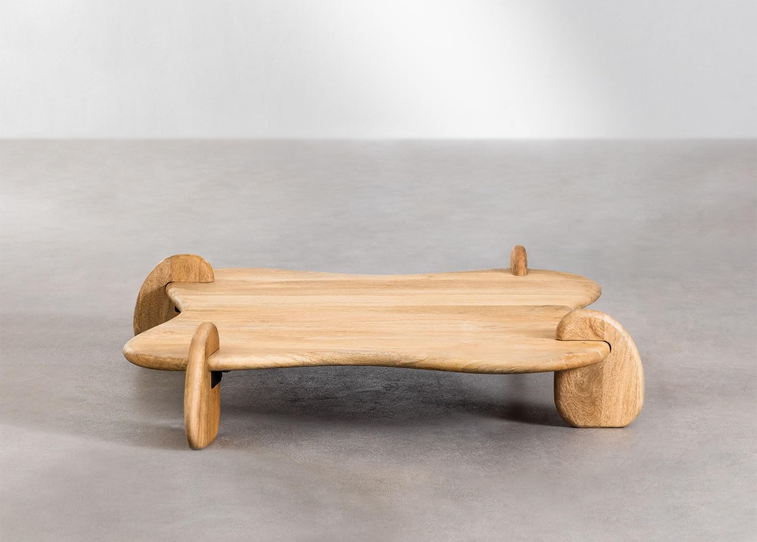 Sklum Poznan Tavolino Basso in Legno di Mango