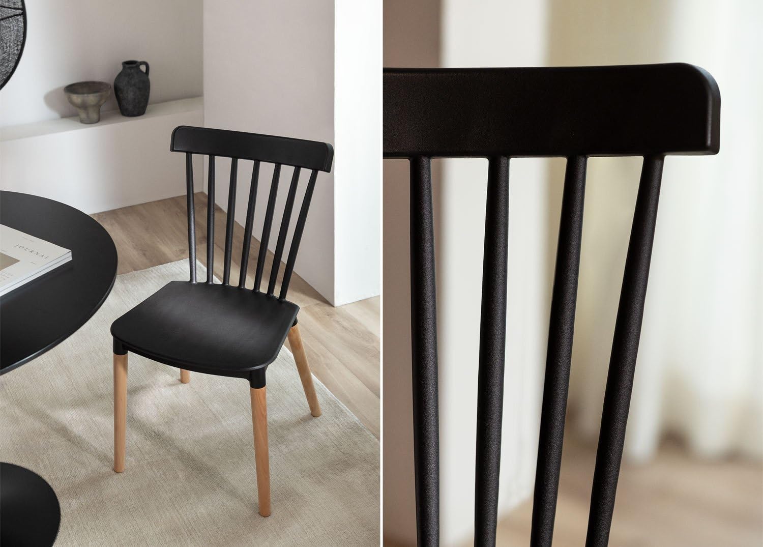 Sklum Royal sedia da pranzo interno polipropilene