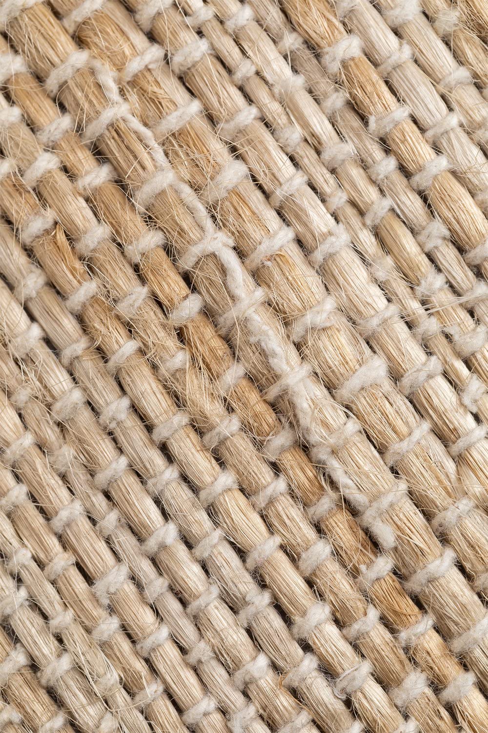 Sklum Freitas cuscino quadrato juta 40x40 cm con frange