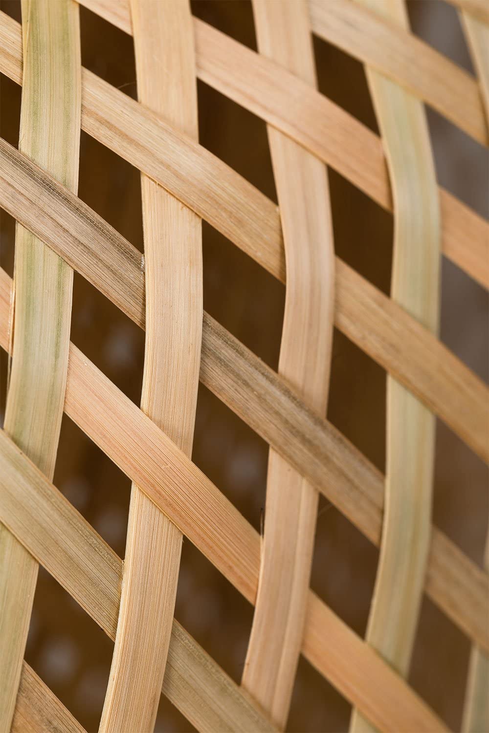 Sklum Debi Lampada da Soffitto in Bambù Naturale Ø45 cm