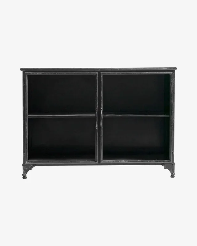 Bambua Downtown credenza nera effetto antico