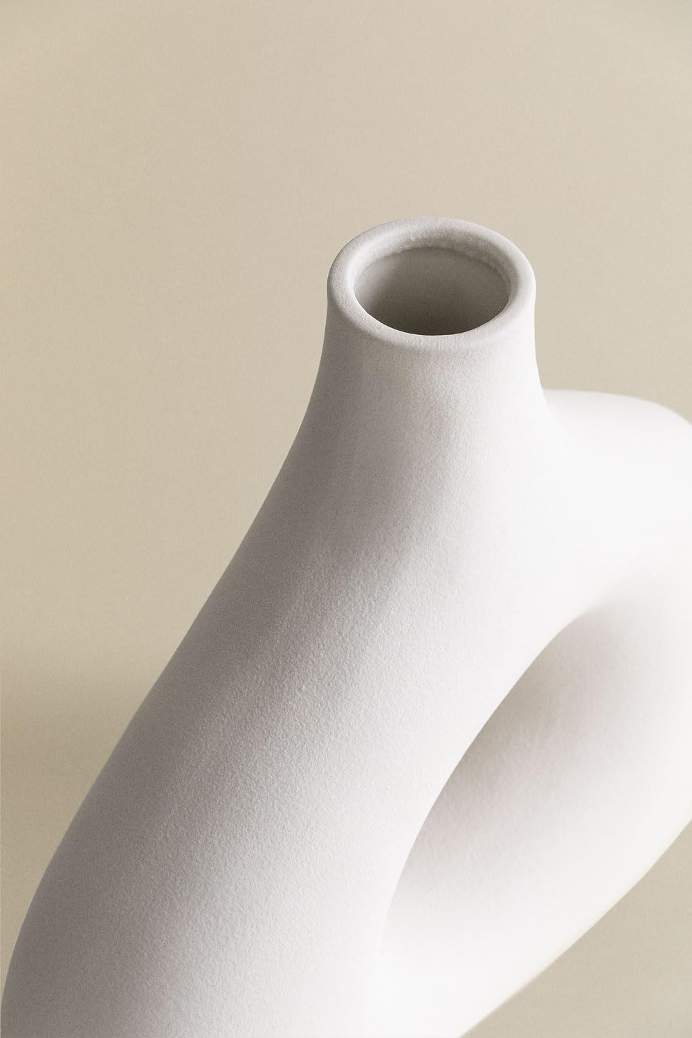 Sklum Sabel vaso ceramica 20 cm sagomato