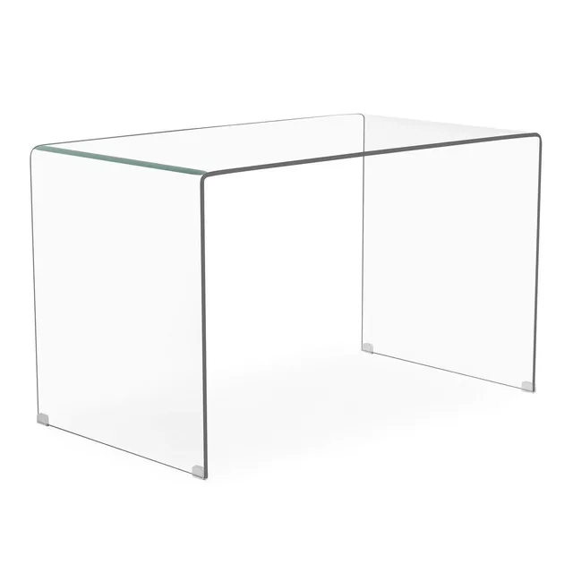Sklum Hista scrivania vetro trasparente 124 cm