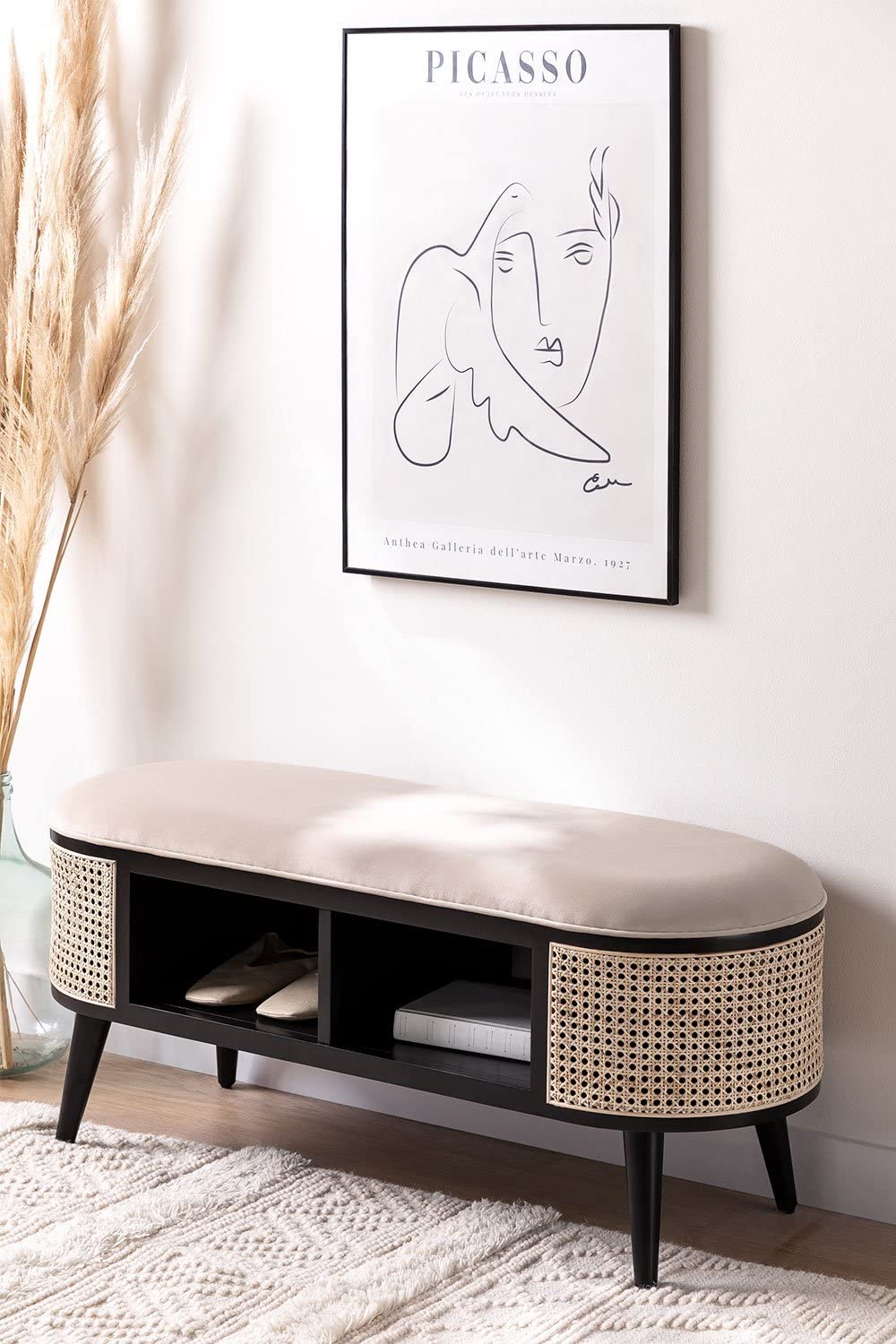 Sklum Icon Panca Contenitore Velluto 111 cm