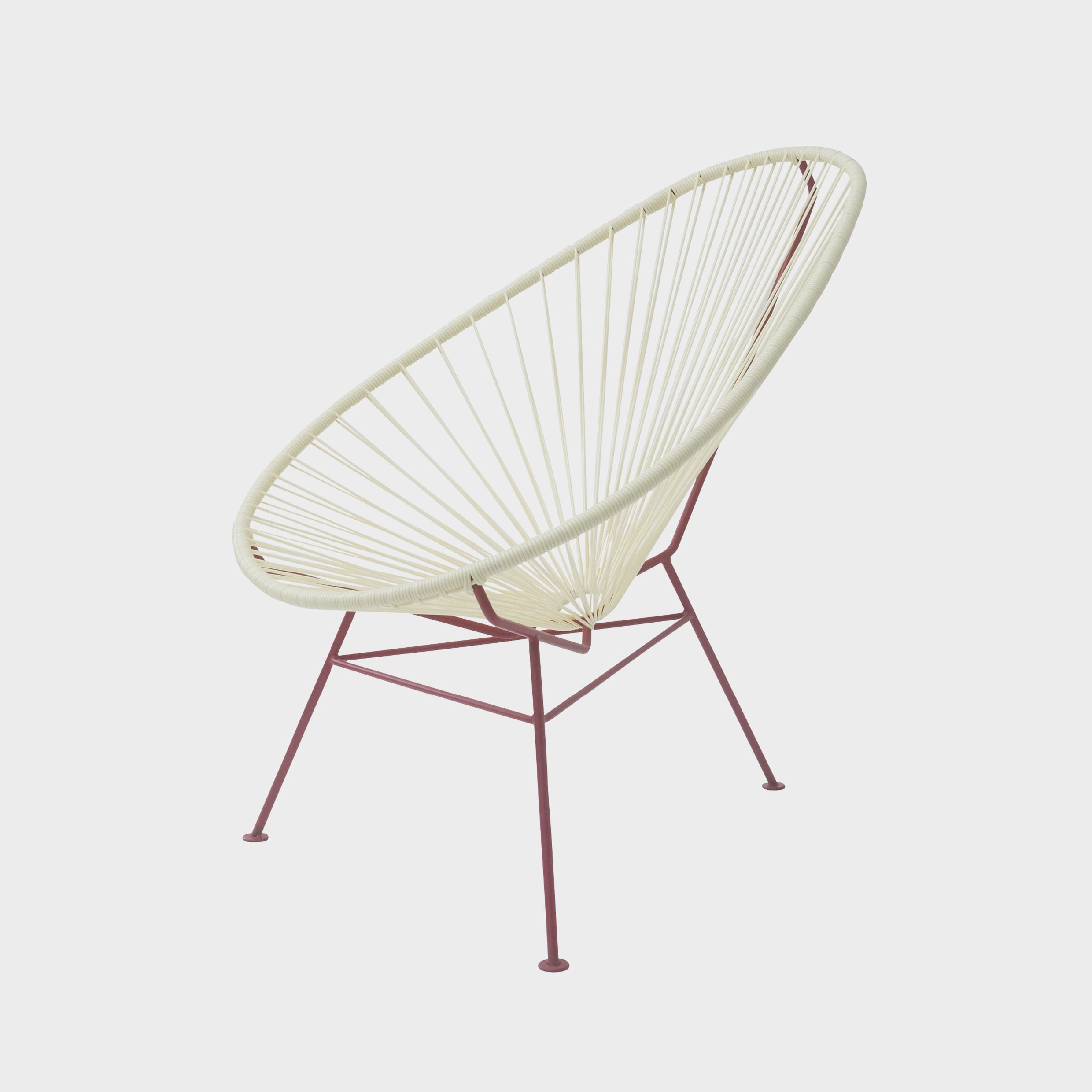 Acapulco Design CDMX ST Dos poltrona gialla bordeaux
