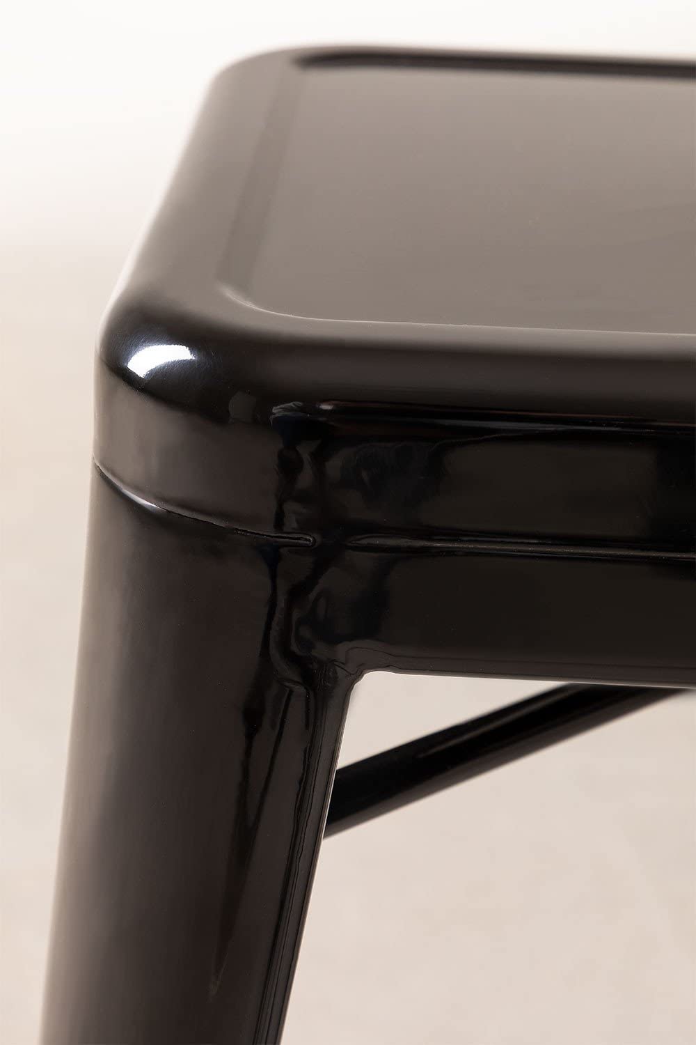 Sklum LIX sgabello basso acciaio 46 cm