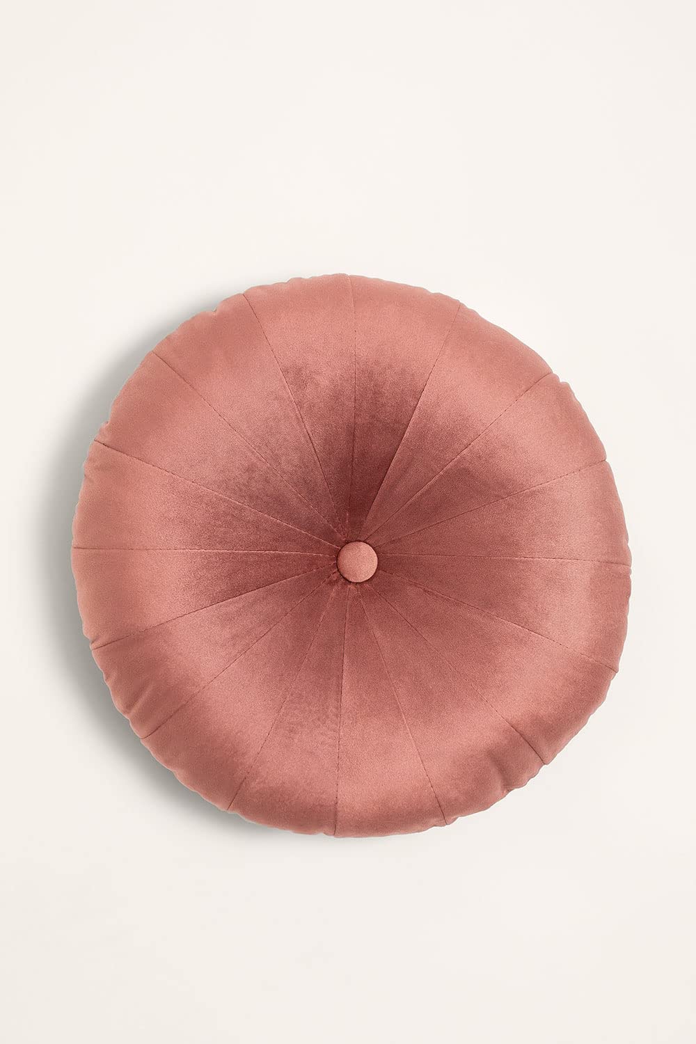 Sklum Kumba cuscino rotondo velluto peonia Ø38 cm