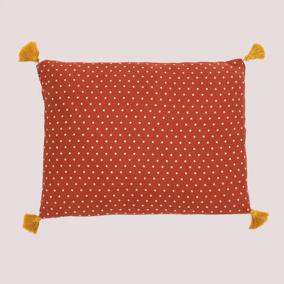 Sklum Danika cuscino cotone 30x40 terracotta
