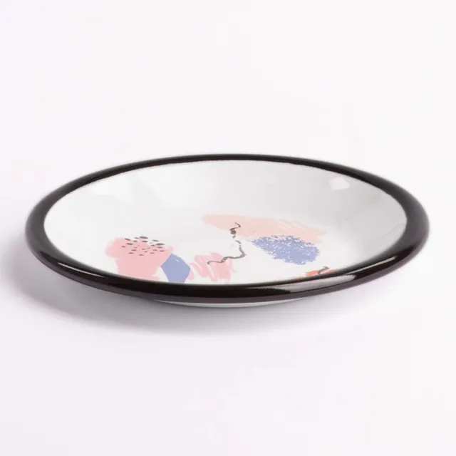 Sklum Magik Ø13,5 cm piatto piano acciaio smaltato