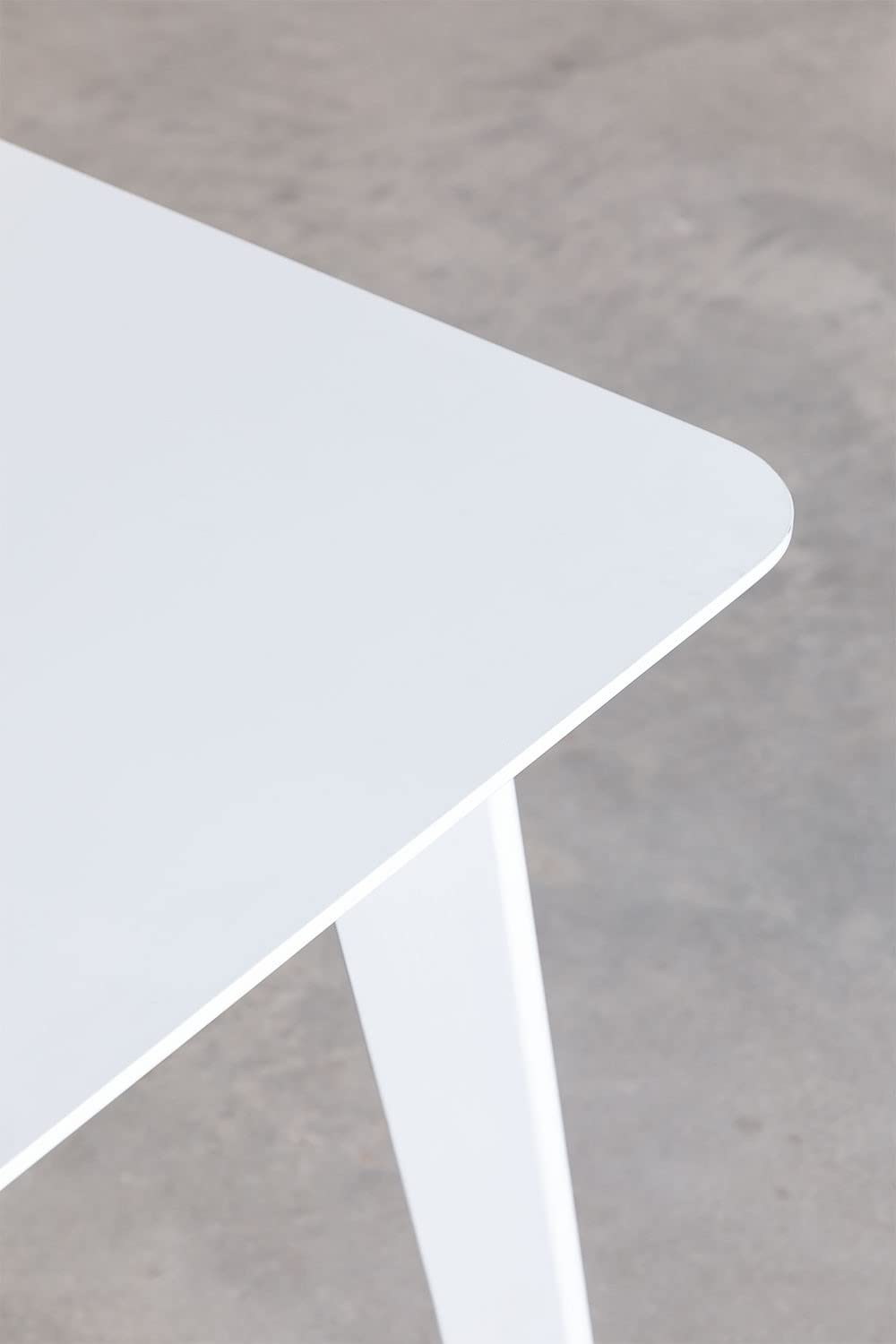 Sklum Kerhen tavolo da pranzo quadrato 100x100 cm bianco