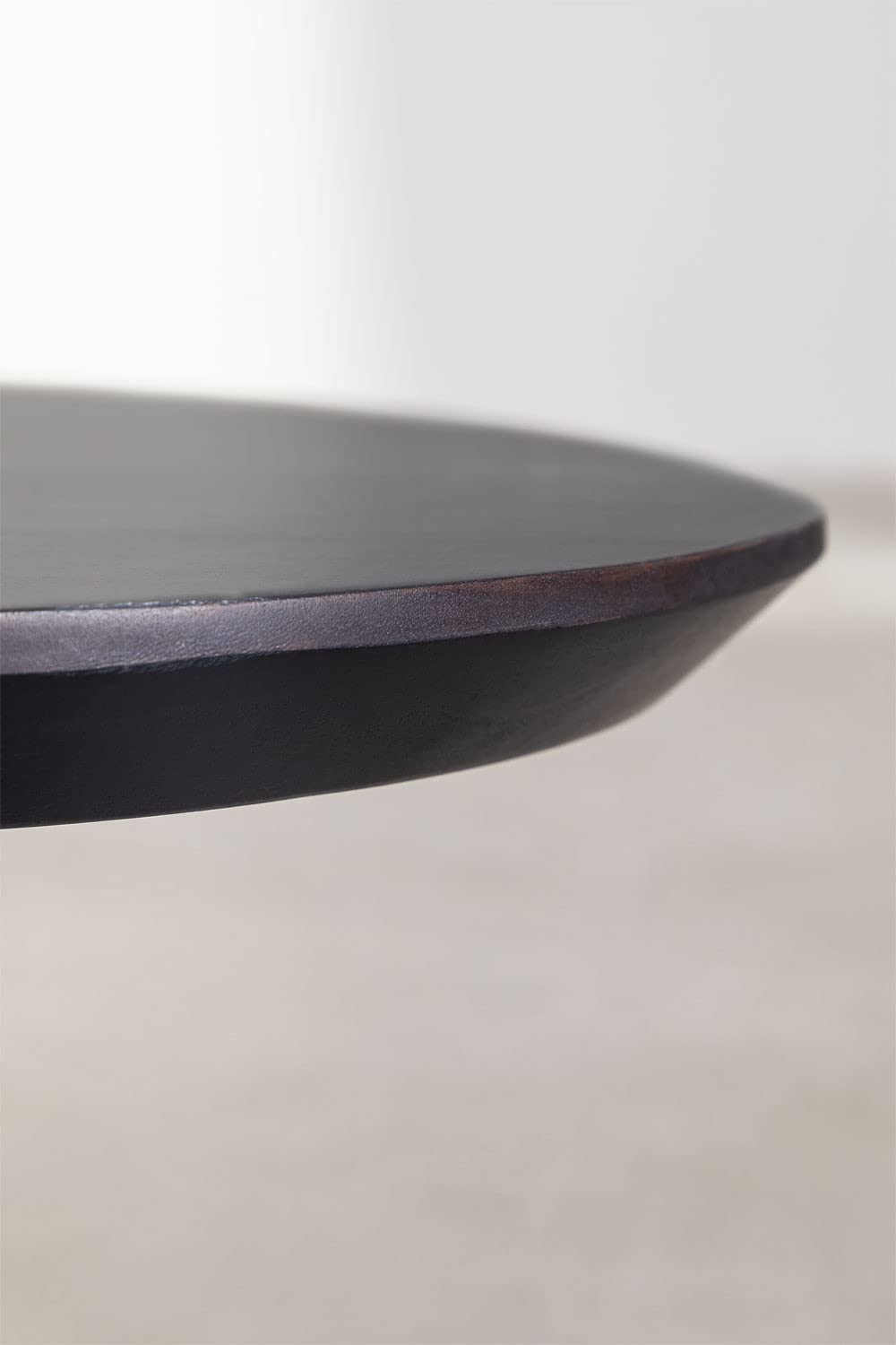 Sklum Bedum Tavolino Legno Acacia Nero 135 cm