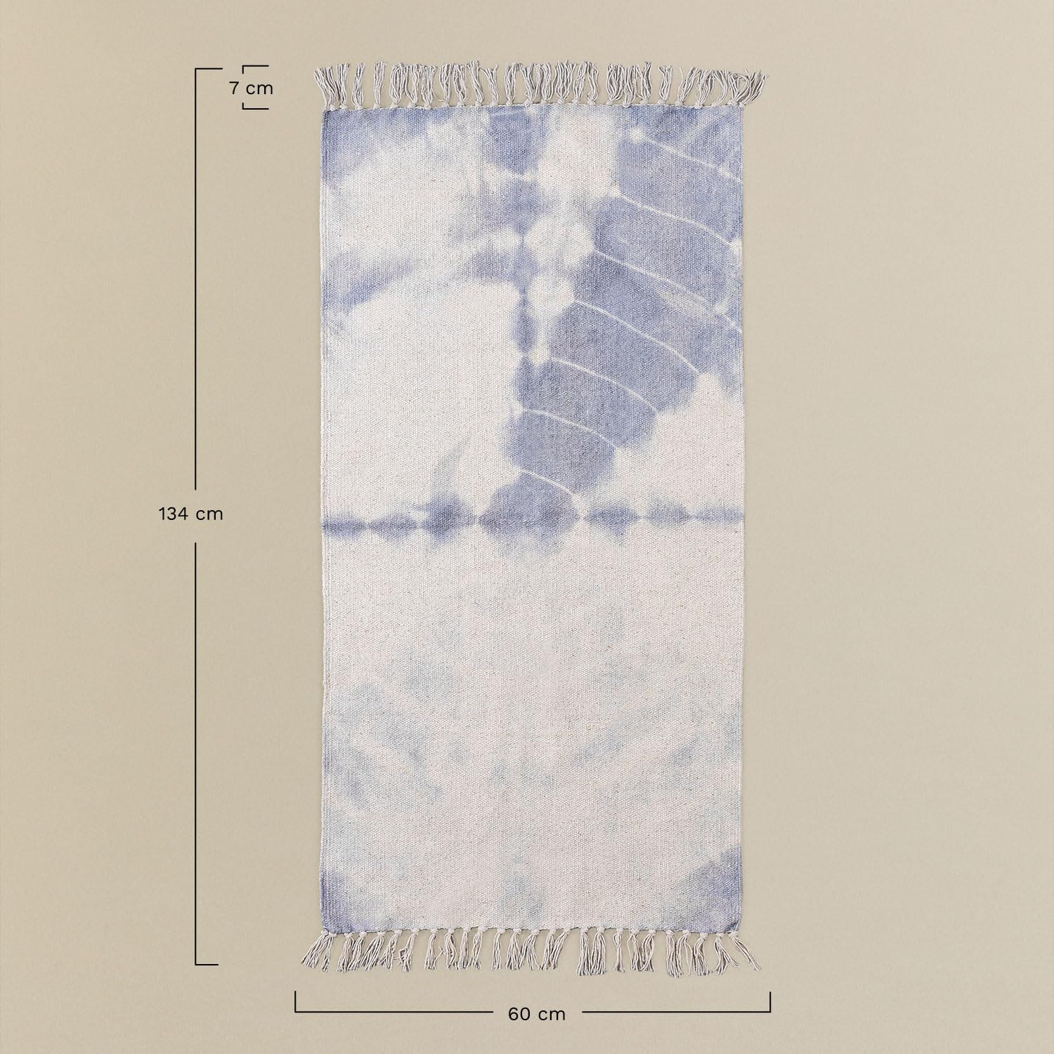 Sklum Kinger Blu Niagara passerella cotone 134x60