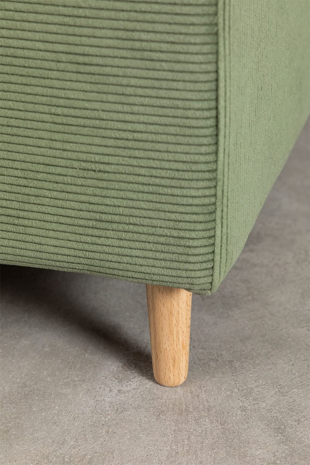 Sklum Kata set gambe divano modulare legno acciaio