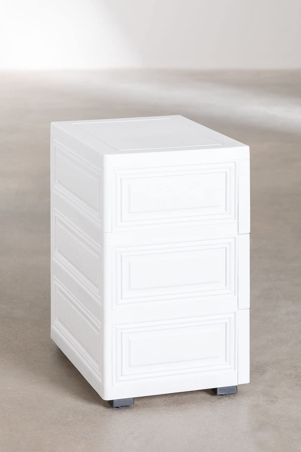 Sklum Beysi cassettiera bianca 42x30x51 cm