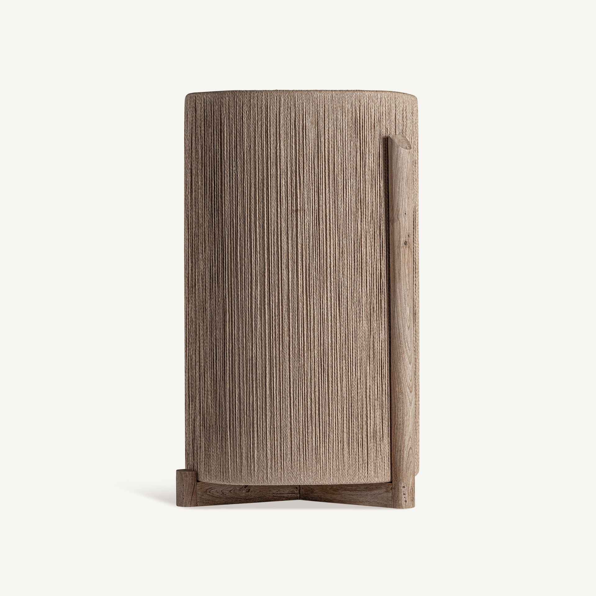 Bambua Jacquard vaso legno mango L