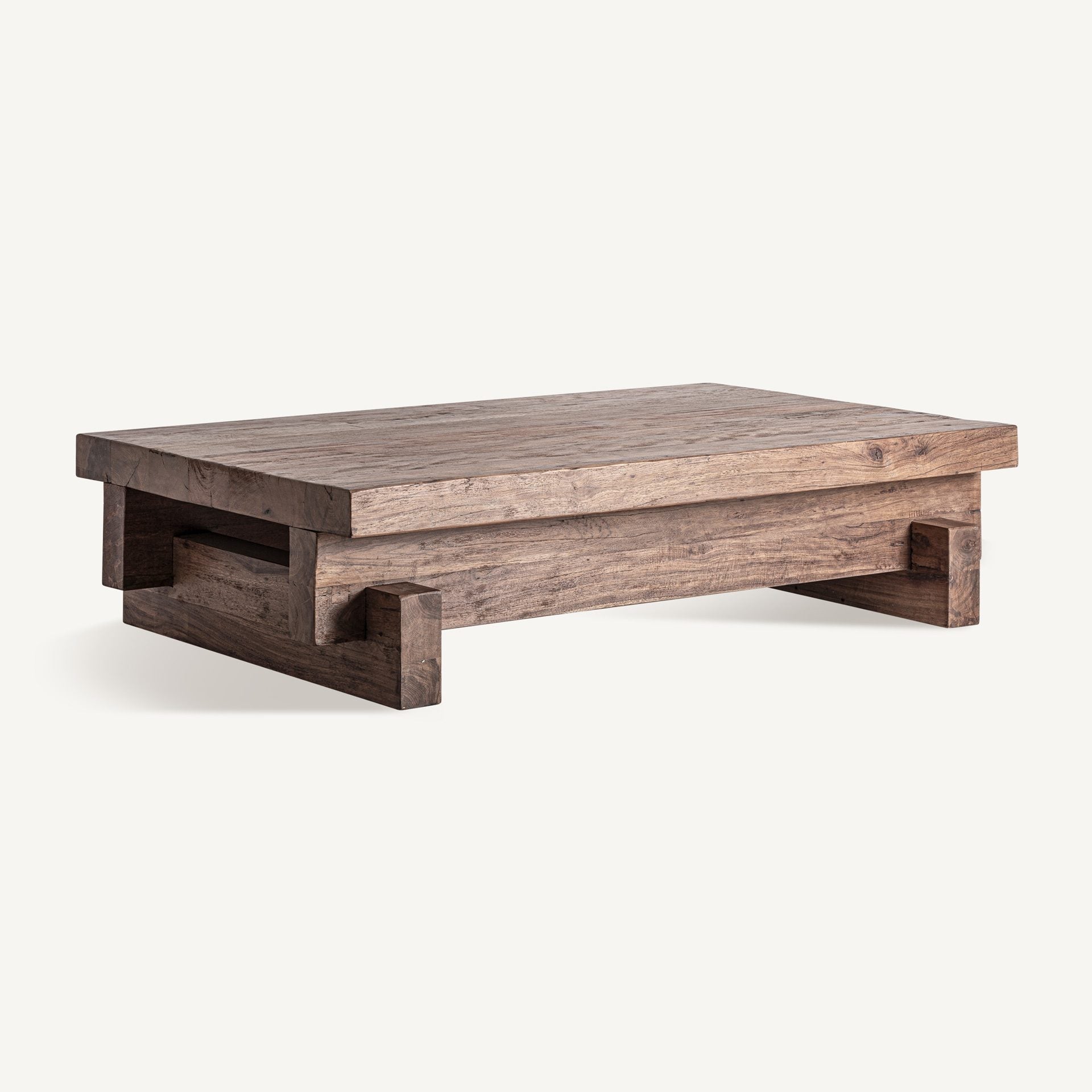 Bambua Brutalist tavolino caffè legno sal 150 cm