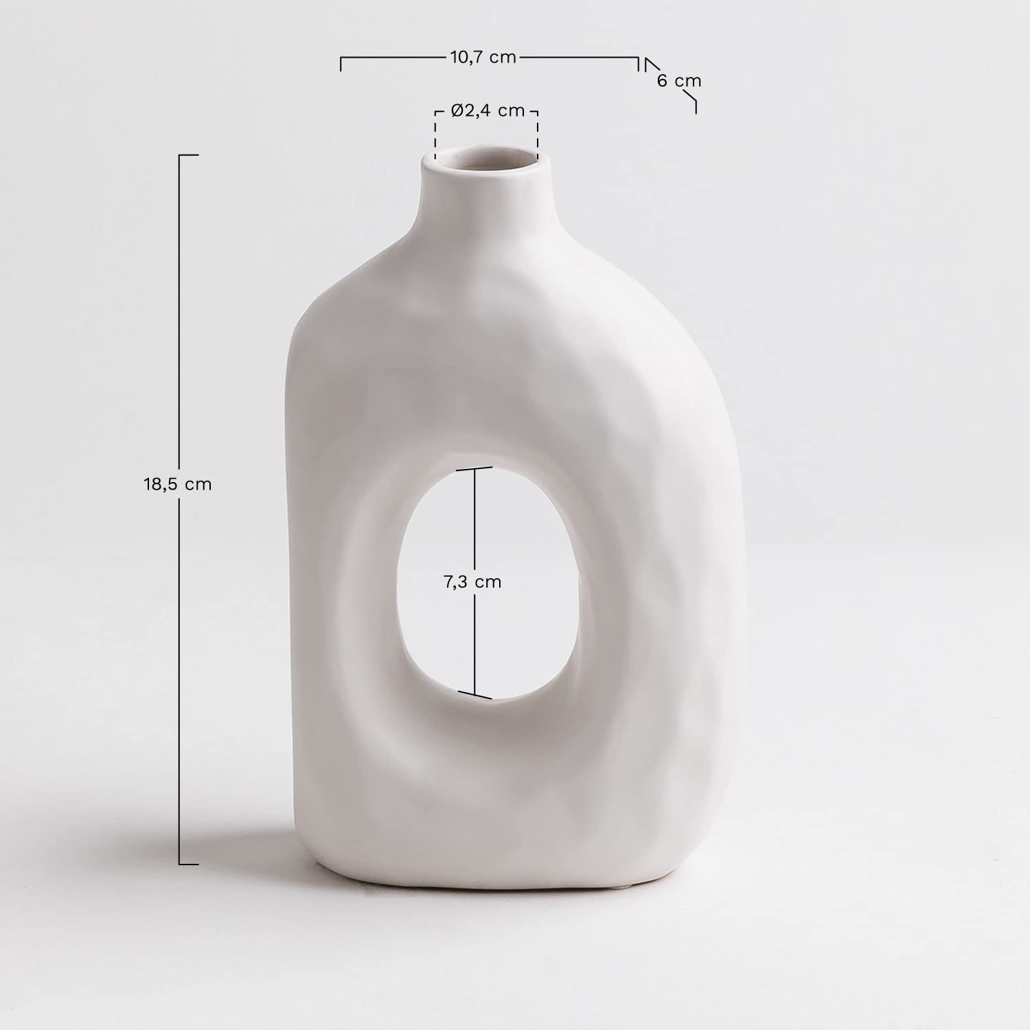 Sklum Offred set 2 fermalibri in ceramica opaca