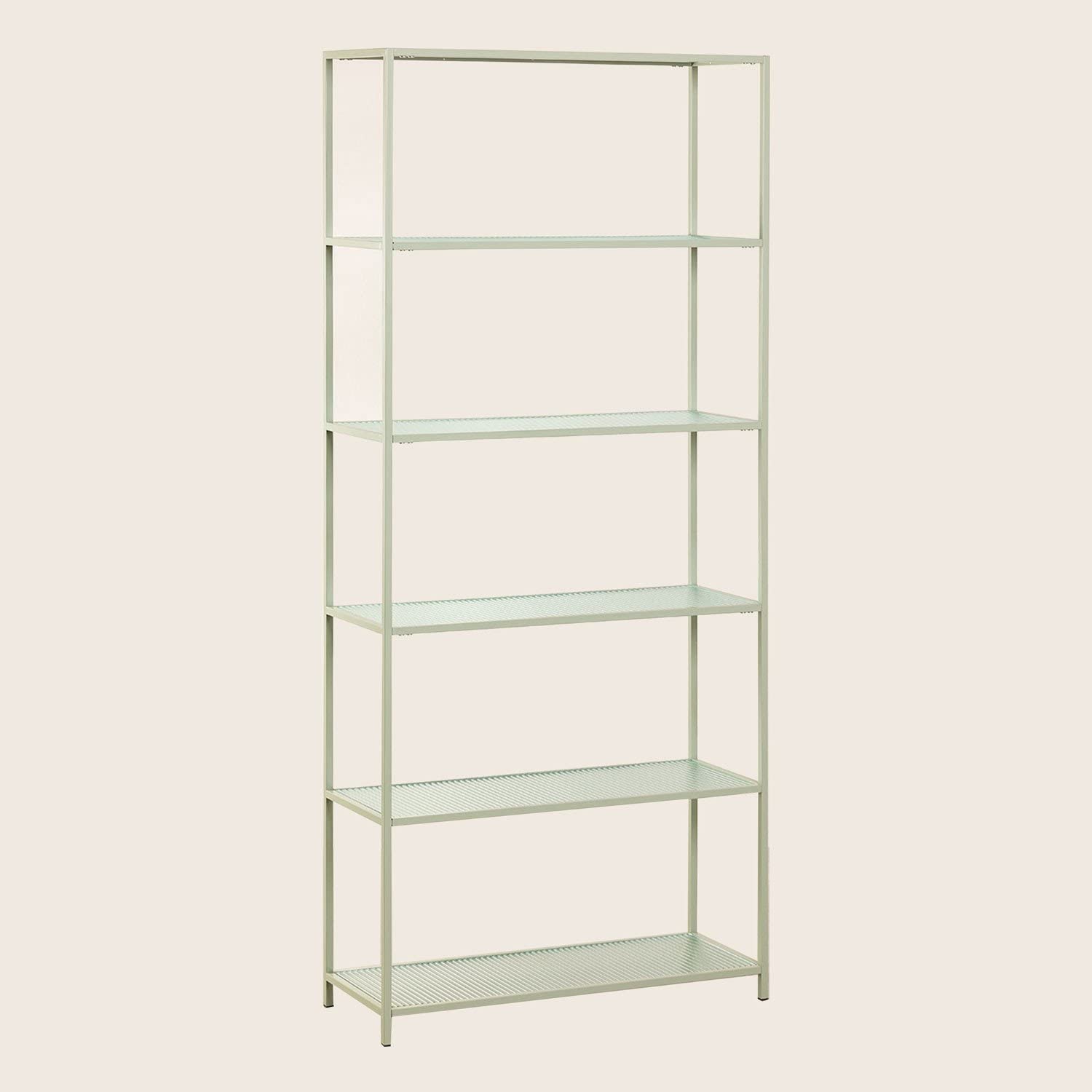 Sklum Celadon Scaffalatura Verticale Metallo e Vetro
