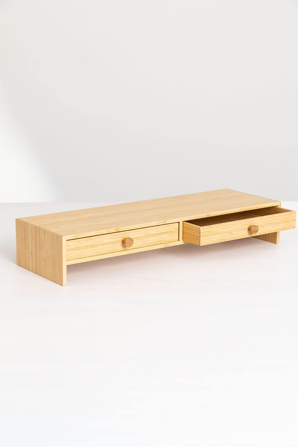 Sklum Greg supporto monitor in bambù natural 56 cm