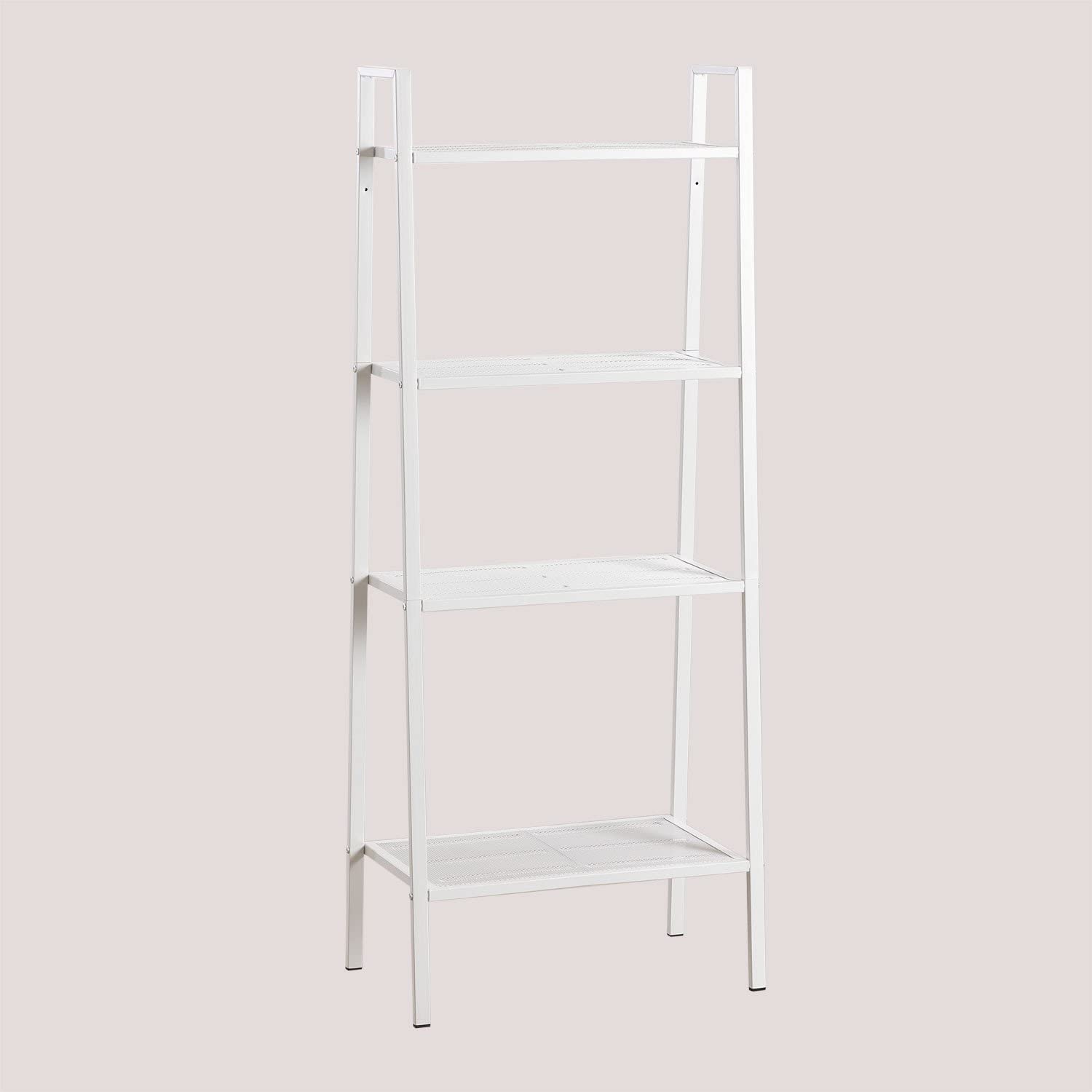 Sklum Arkan scaffale bianco in acciaio 4 ripiani