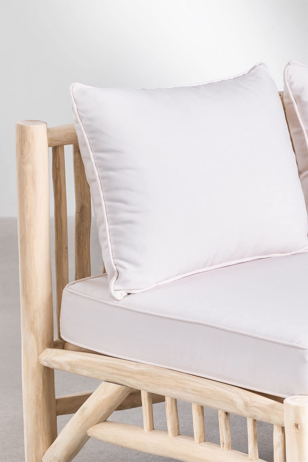 Sklum Narel divano 2 posti senza braccioli teak