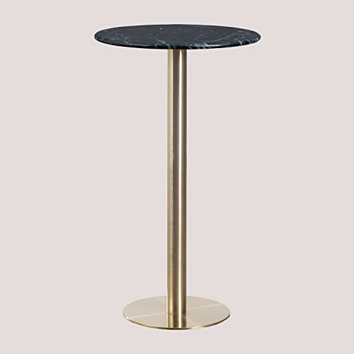 Sklum Cosmopolitan Tavolo Bar Rotondo in Marmo Ø60 cm