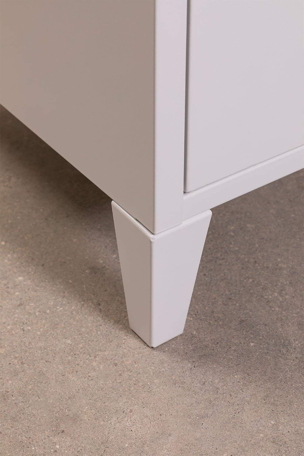 Sklum Pohpli Credenza 2 Ante in Acciaio