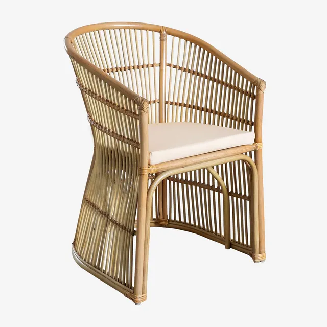 Sklum Izabal Style Sedia Giardino Rattan Naturale